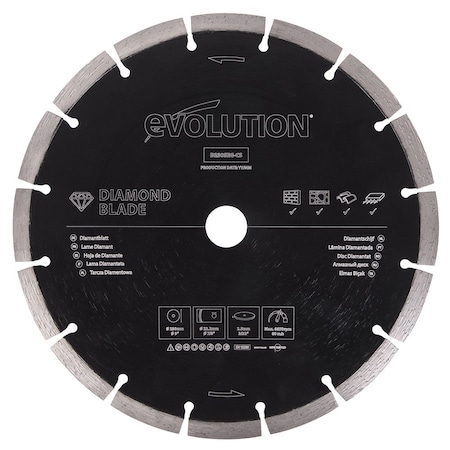 Evolution 9" Segmented Edge Diamond Blade D230SEG-CS